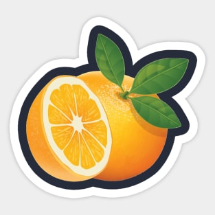 Juicy Citrus Delight Sticker